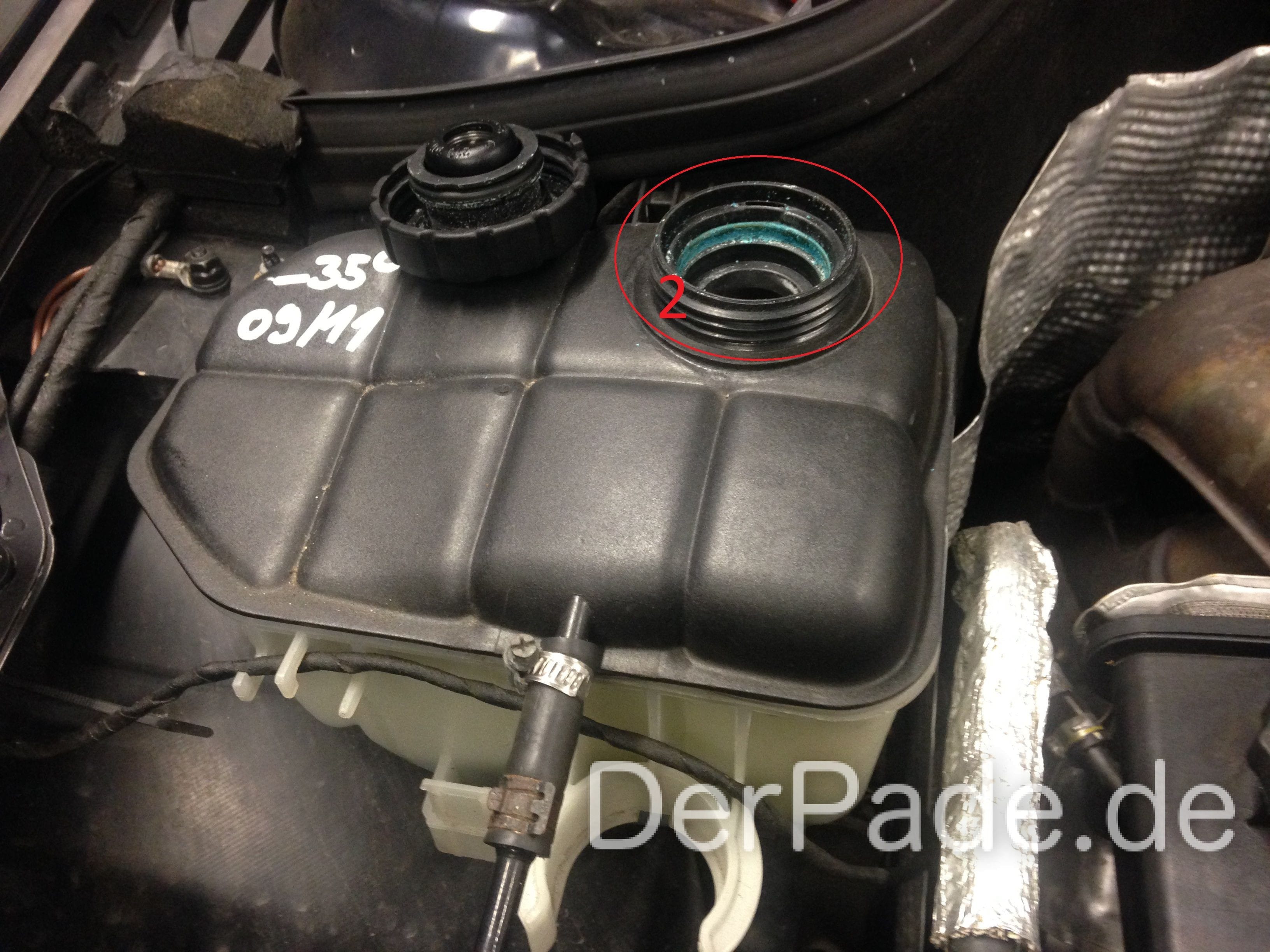 Anleitung W203 Thermostat wechseln M271