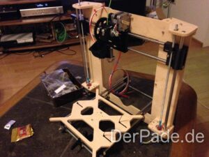 Prusa i3 in der Anfangsphase IMG_7322