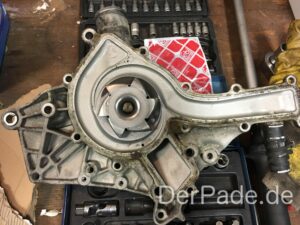 Anleitung: M112 C32 AMG M112 Wasserpumpe wechseln Der Pade image 6