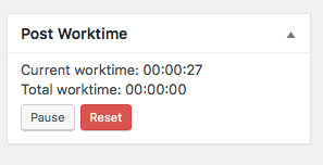 post worktime logger screenshot