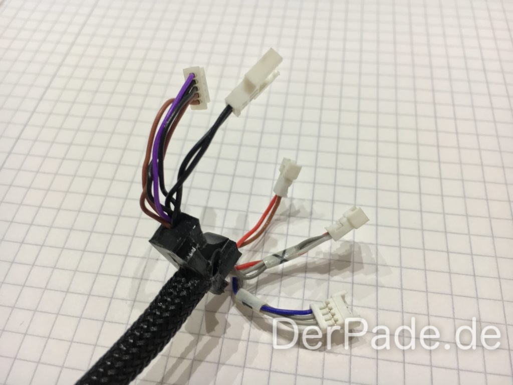 Kabelstrang Für Hotend und X-Carriage