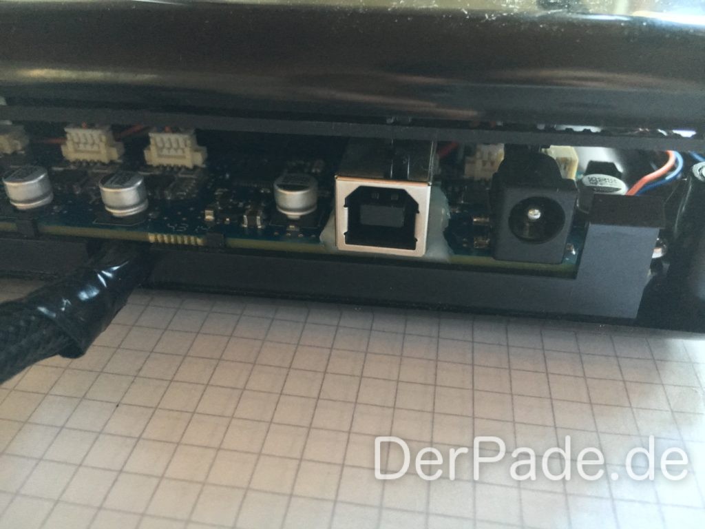 M3D Micro - Mainboard montiert Rückseite