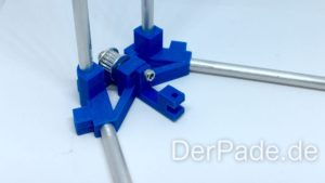 Backpack - Bauanleitung Mechanik - Pulley Idler Druckbett Halter