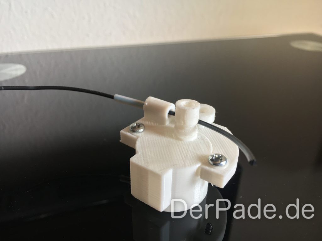 Der Backpack mini Delta 3D Drucker - Extruder ausgedruckt V1