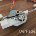 Der Backpack mini Delta 3D Drucker - Extruder V2 ausgedruckt