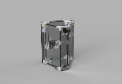 Der Backpack mini Delta 3D Drucker – Bauanleitung Mechanik