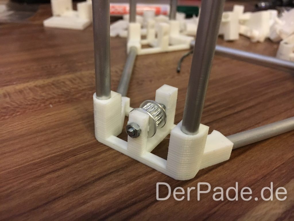 Der Backpack mini Delta 3D Drucker Pulley Idler