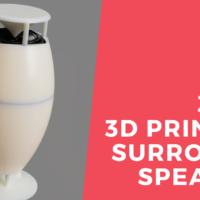 360° 3d printed Surround Speaker