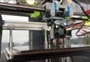 Der eigens konstruierte Adapter verbindet das E3D v6 Hotend mit dem Precision Piezo Element.