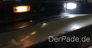 Anleitung: S203 LED Kennzeichenbeleuchtung schnell einbauen Anleitung: S203 LED Kennzeichenbeleuchtung schnell einbauen
